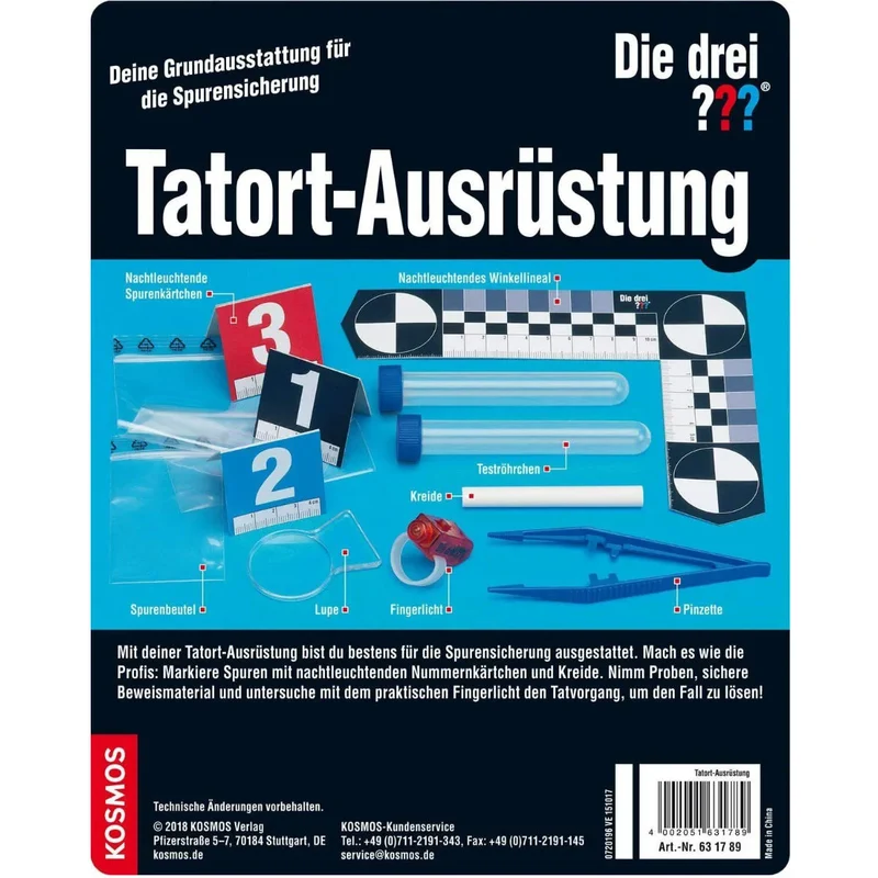 Kosmos Die drei ??? - Tatort - Ausrüstung