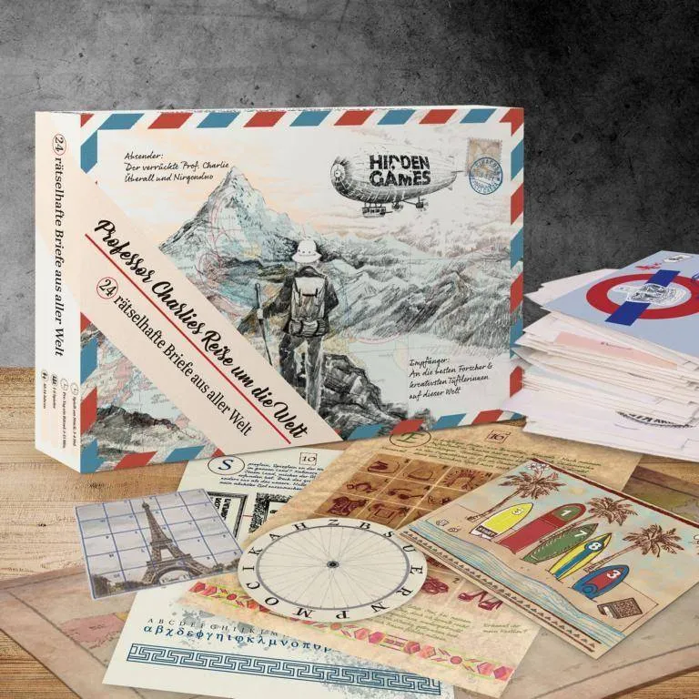 Hidden Games: Professor Charlies Reise rund um die Welt
