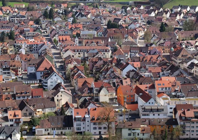 46564 Gebäude - Dorf Puzzle