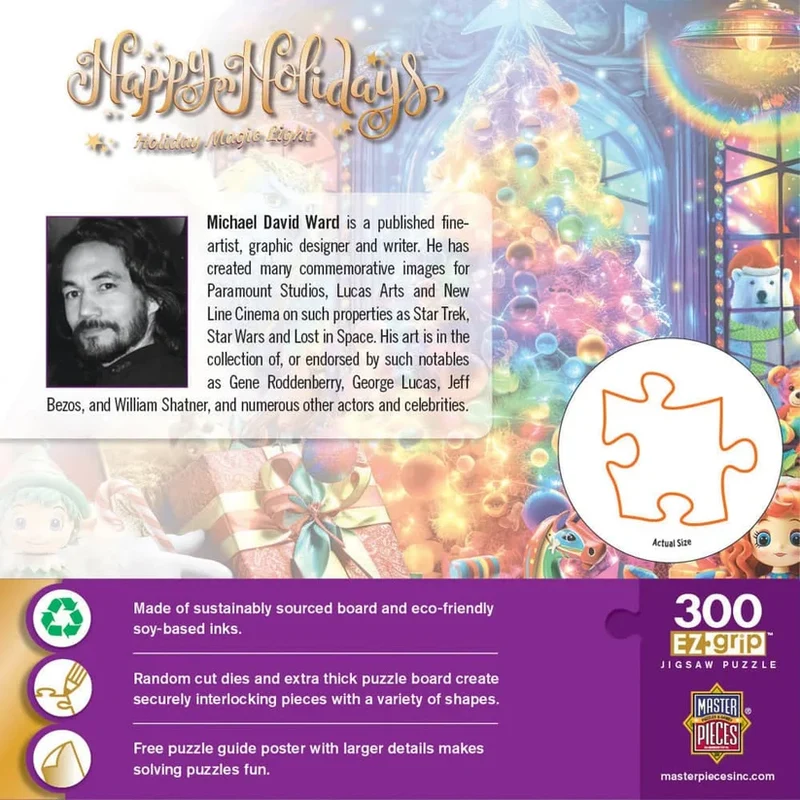 Happy Holidays - Holiday Magic Light (300pcs) (EZ Grip)