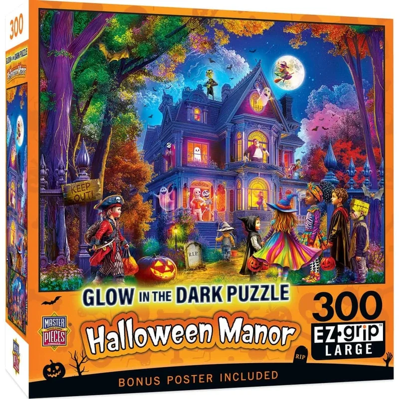 Halloween Manor - Glow in the Dark (300pcs) (EZ Grip)