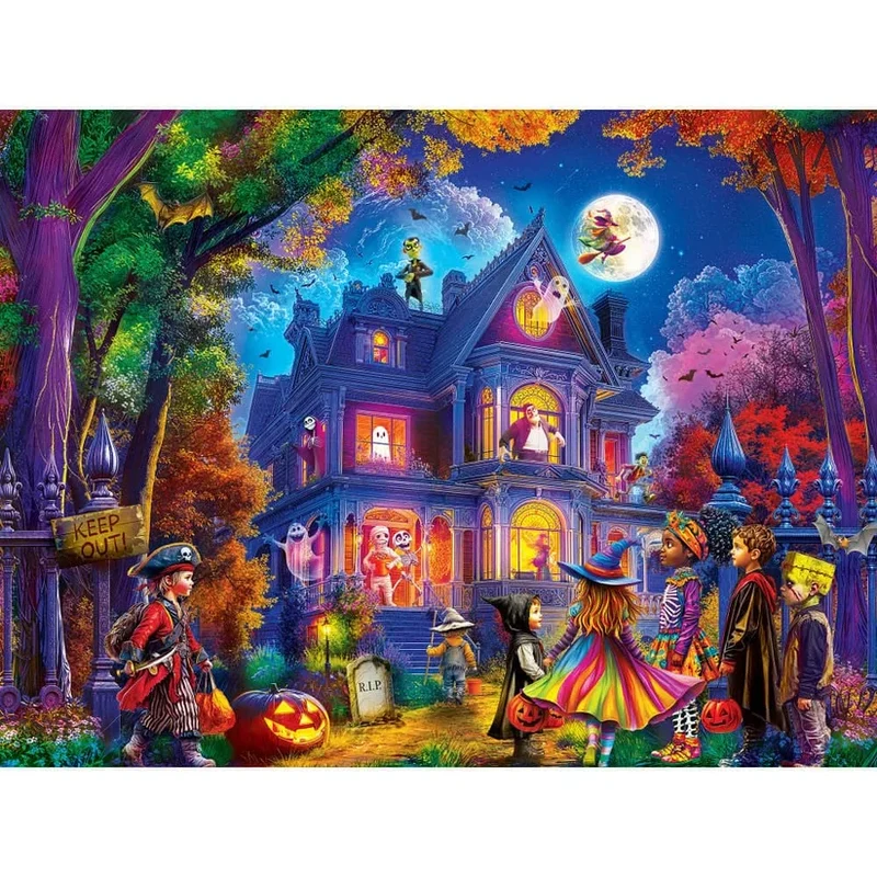 Halloween Manor - Glow in the Dark (300pcs) (EZ Grip)
