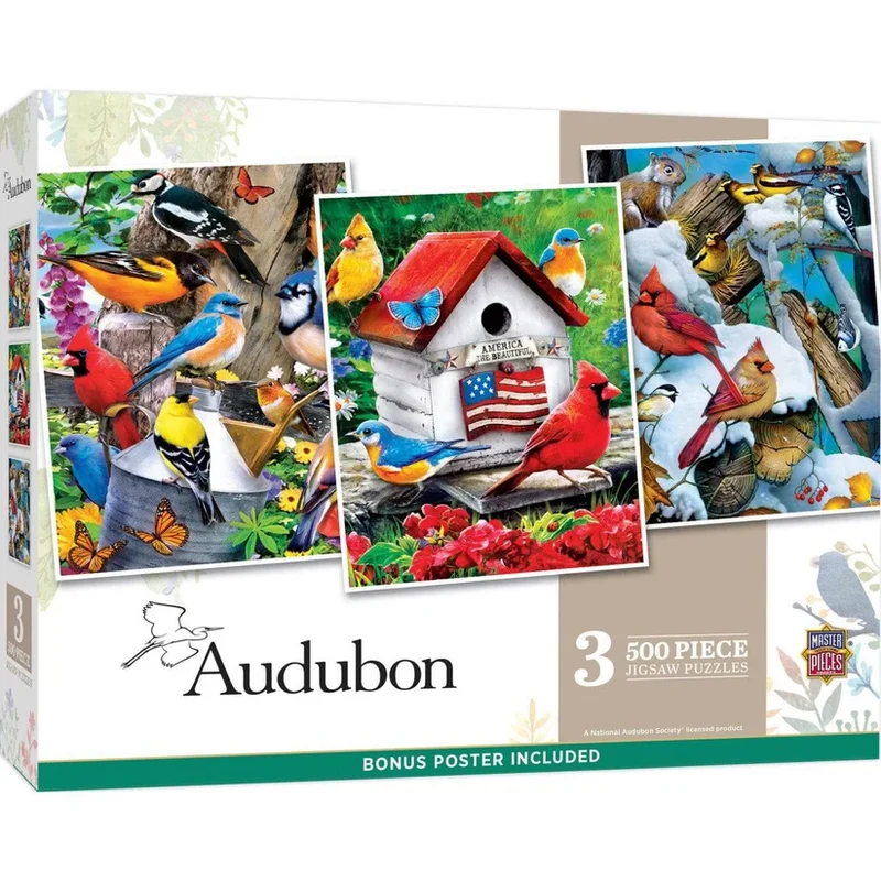 Audubon Multipack (3 x 500pcs)