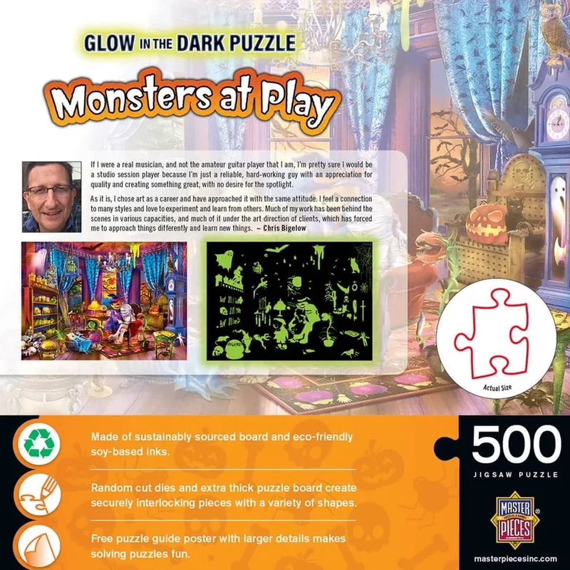 Monsters at Play - Glow in the Dark (500pcs)