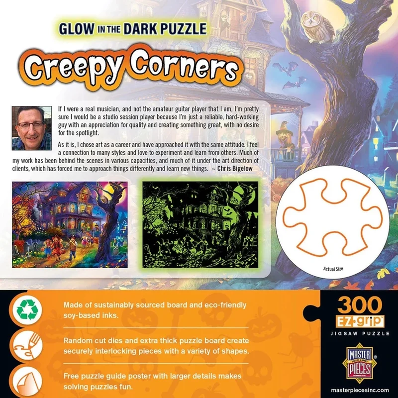 Creepy Corners - Glow-in-the-Dark (300pcs) (EZ Grip)