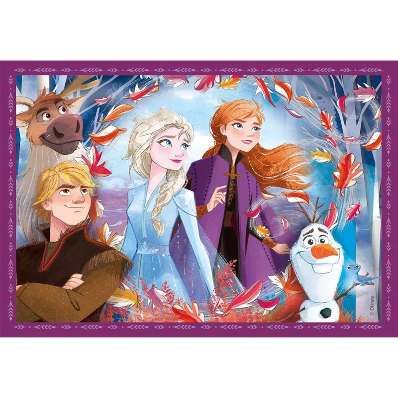 Clementoni Puzzle Frozen 4in1