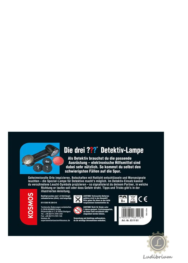 Kosmos Die drei ??? - Detektiv - Lampe