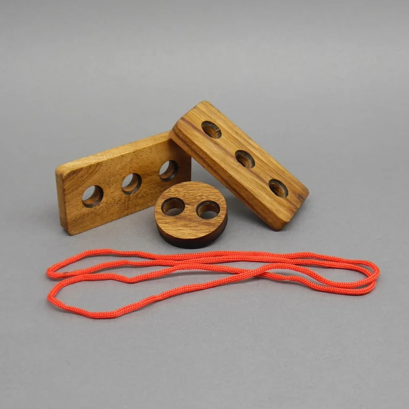 BEFREI DEN RING - klassisches Seilpuzzle