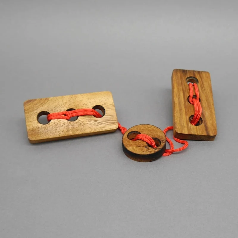 BEFREI DEN RING - klassisches Seilpuzzle
