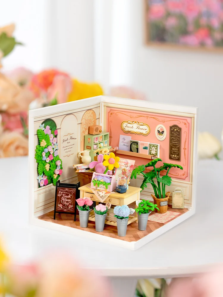 Robotime Fresh Flower Shop DW017B