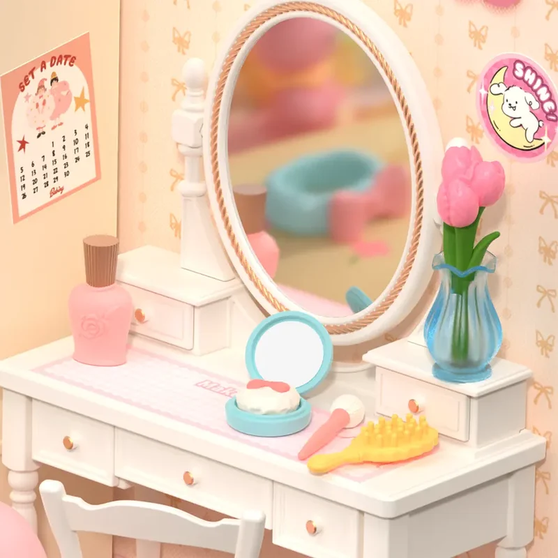 Robotime Lovely Pink Bedroom DW016