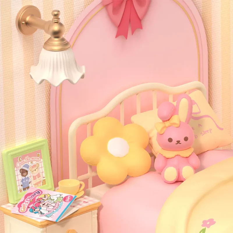 Robotime Lovely Pink Bedroom DW016
