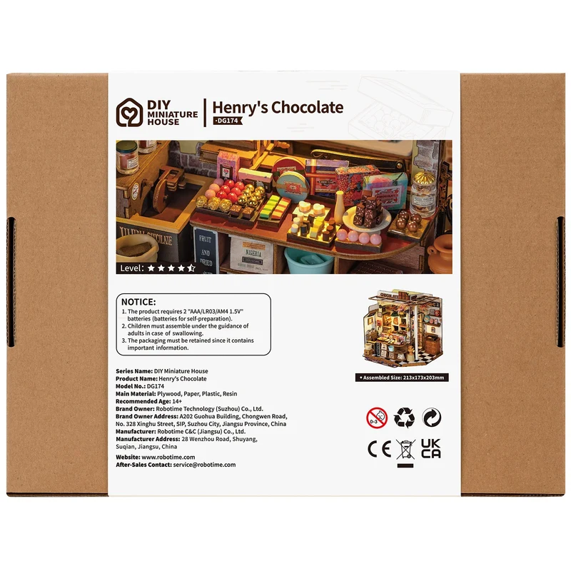 Robotime Henry's Chocolate DG174