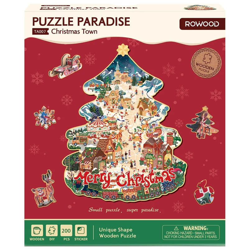 Robotime Christmas Town TA007