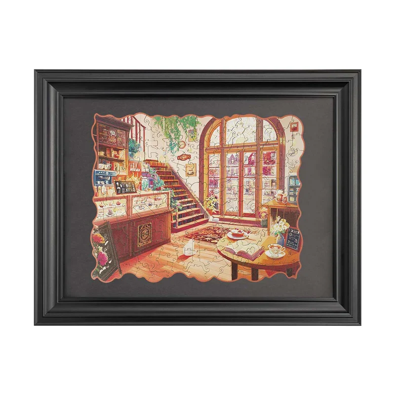Robotime Black Vintage Puzzle Frame TAK002