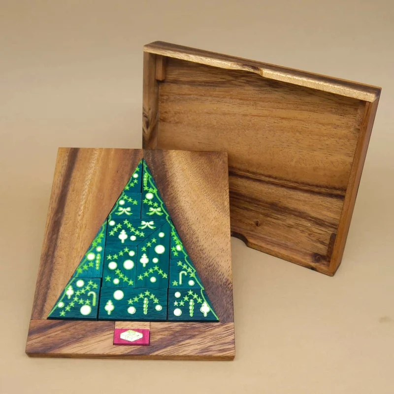 XMAS - tolles Weihnachtsbaum-Puzzle
