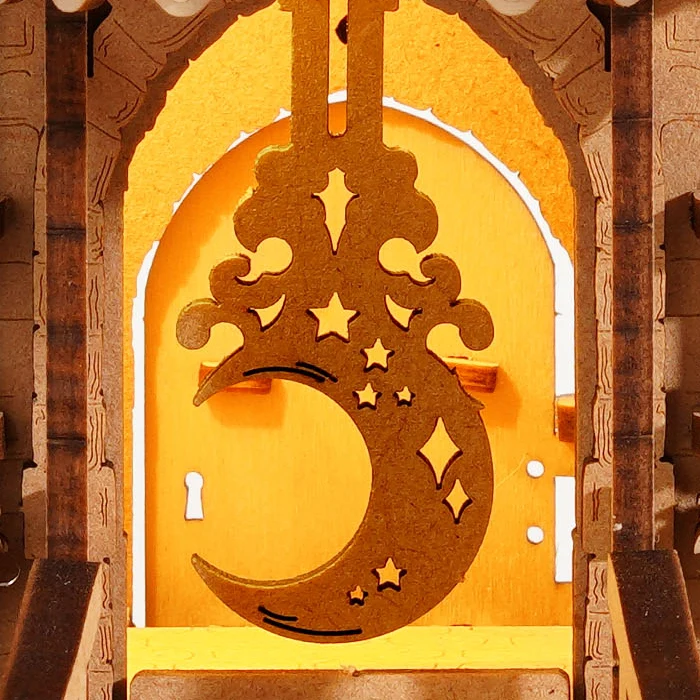 Robotime Cuckoo Clock (Naturfarbenes Holz) LC901