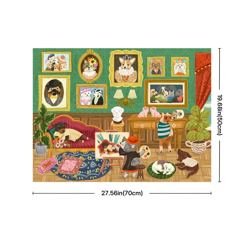 Robotime Doggie Art Gallery PT008