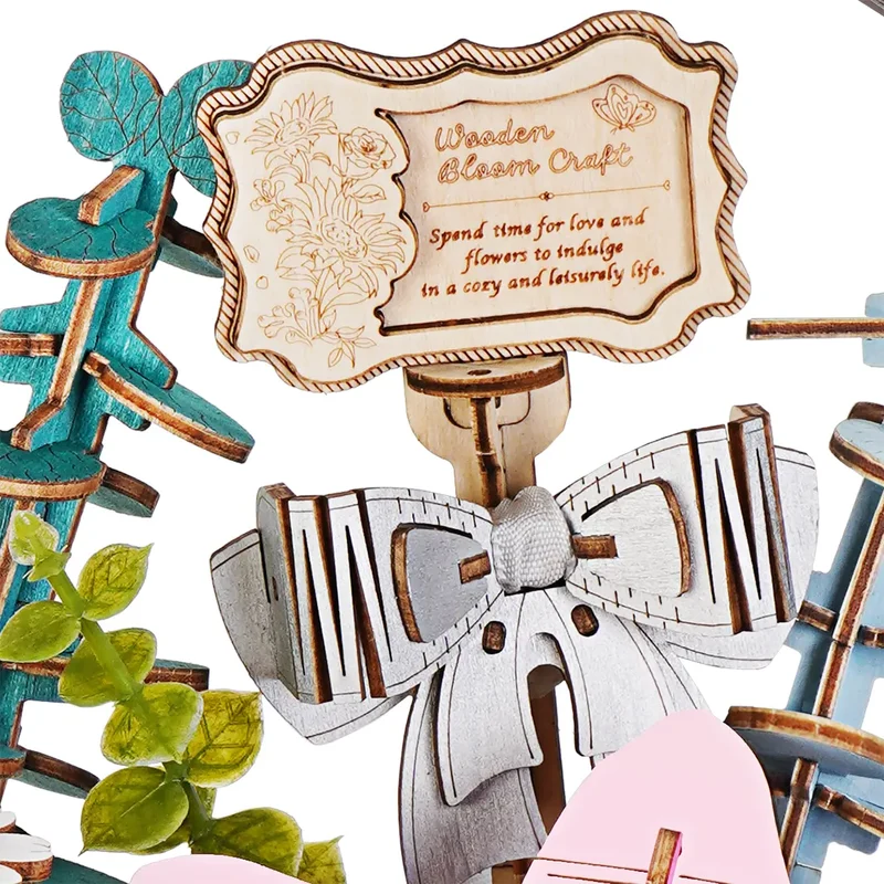 Robotime Wooden Flower Basket TW03H