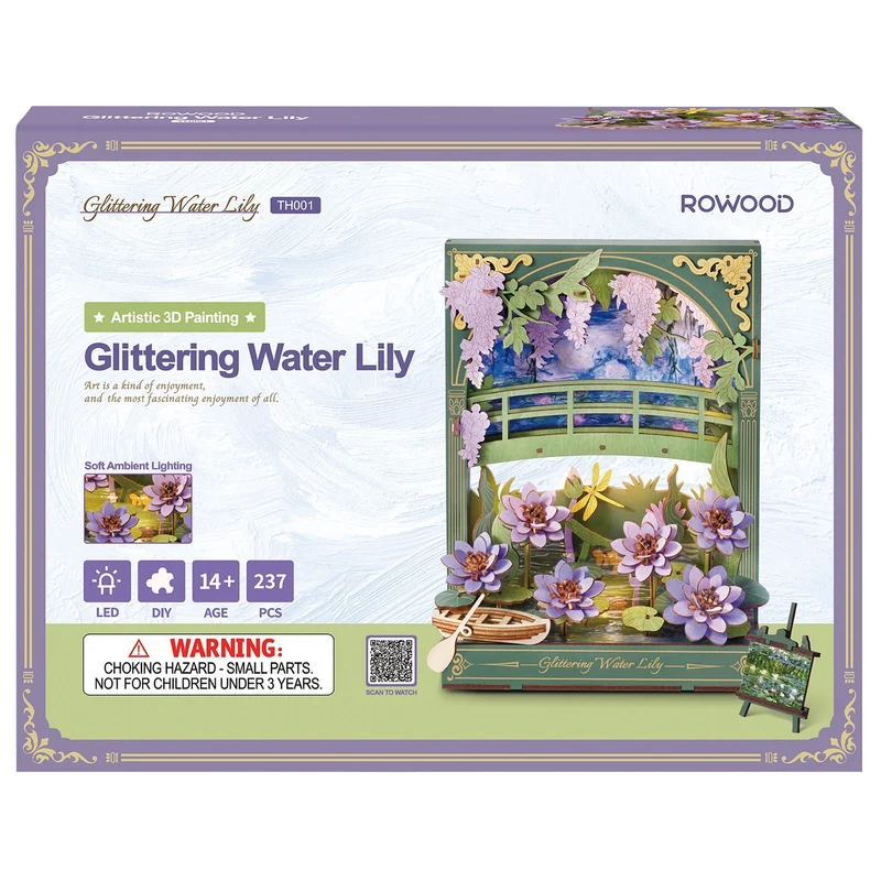 Robotime Glittering Water Lily TH001