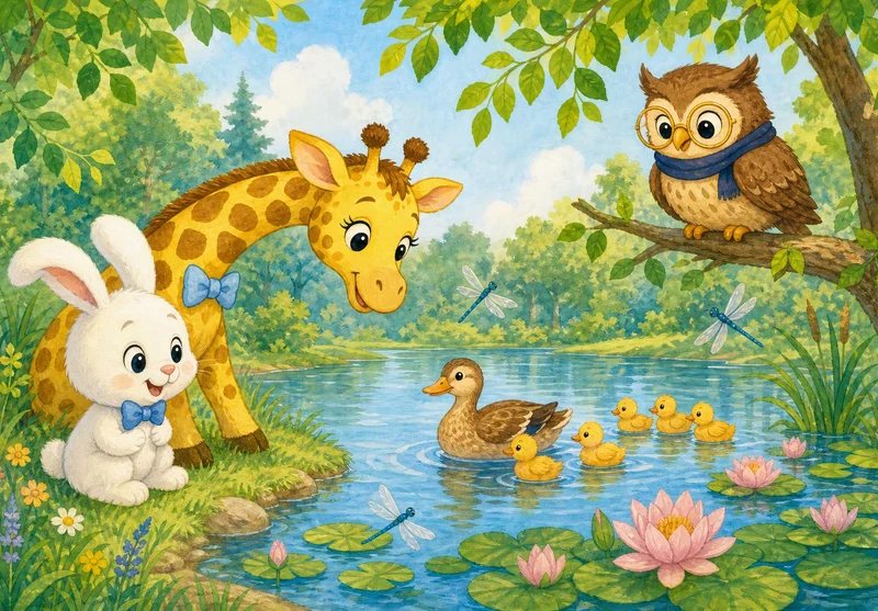113254 Kinder - Nala, Bouncy und Ollie Puzzle