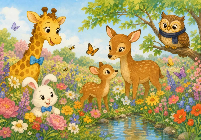 113249 Kinder - Nala, Bouncy und Ollie Puzzle