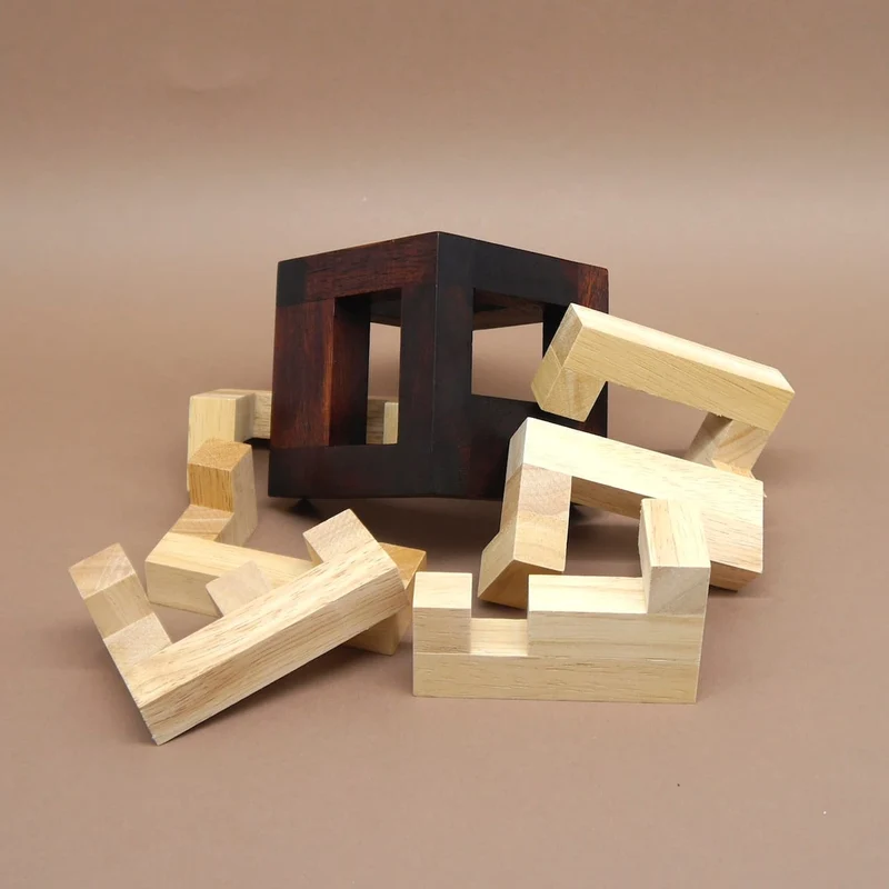 OPEN CROCHET CUBE - verflixtes Puzzle