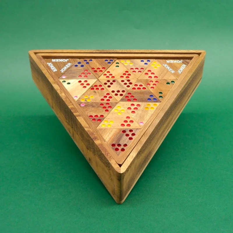 TRIDOMINO - Variante von Domino inkl. Joker