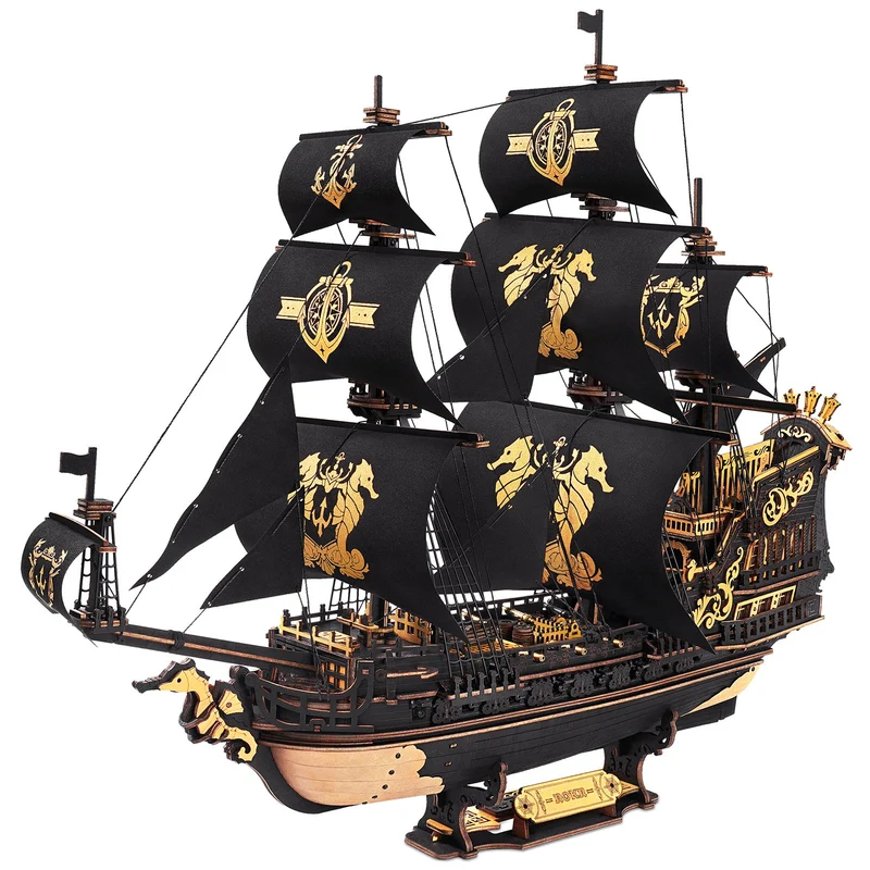 Robotime The Seahorse Barque MCB02