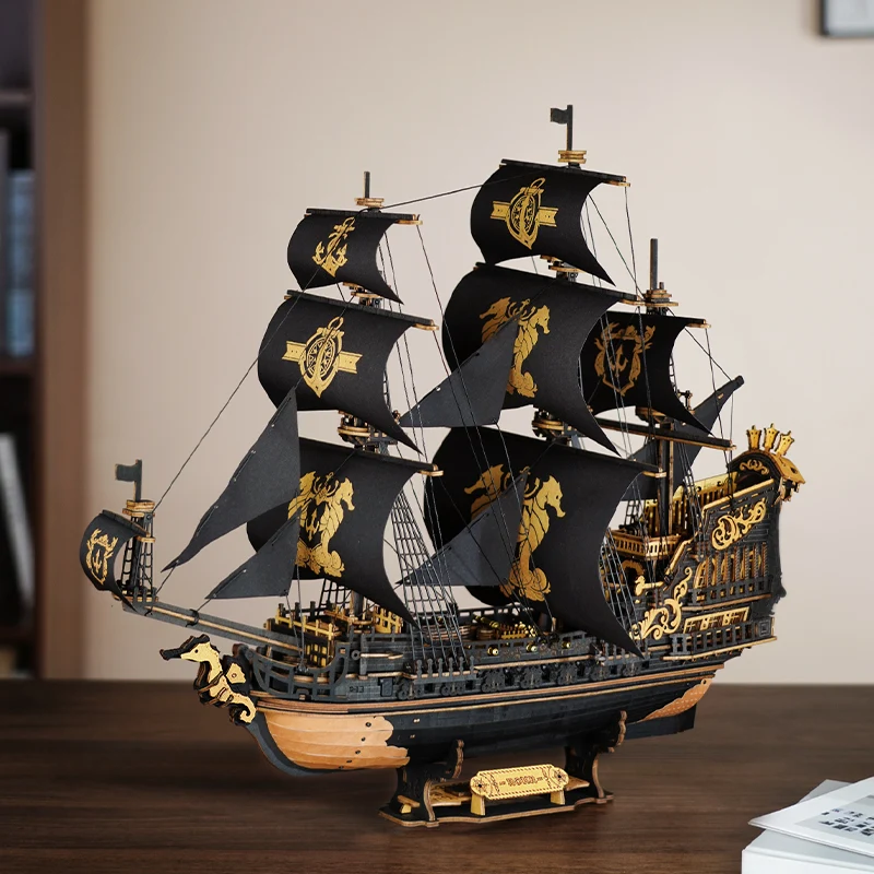 Robotime The Seahorse Barque MCB02