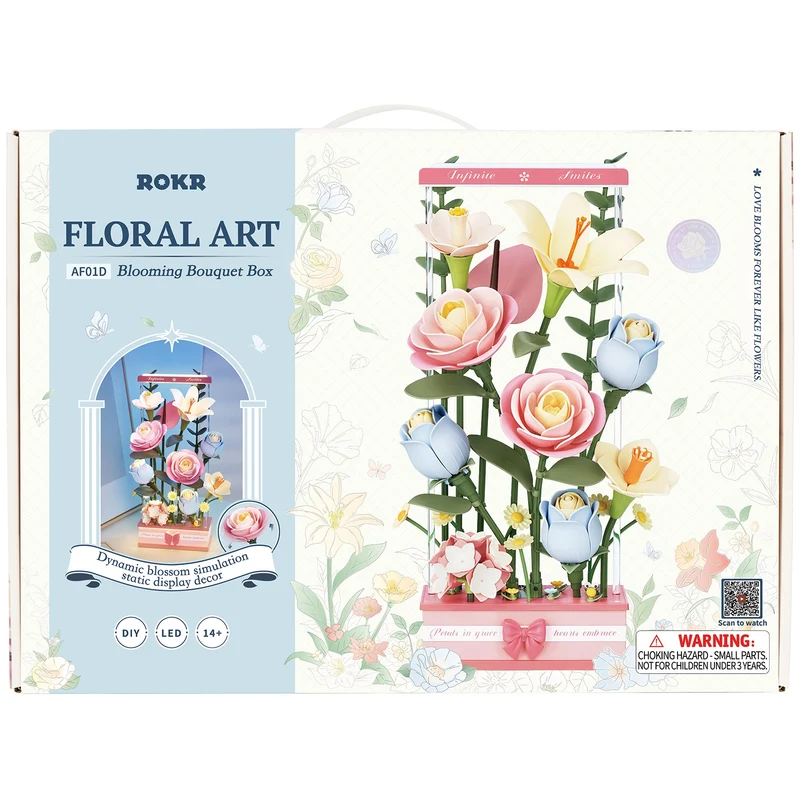 Robotime Blooming Bouquet Box AF01D