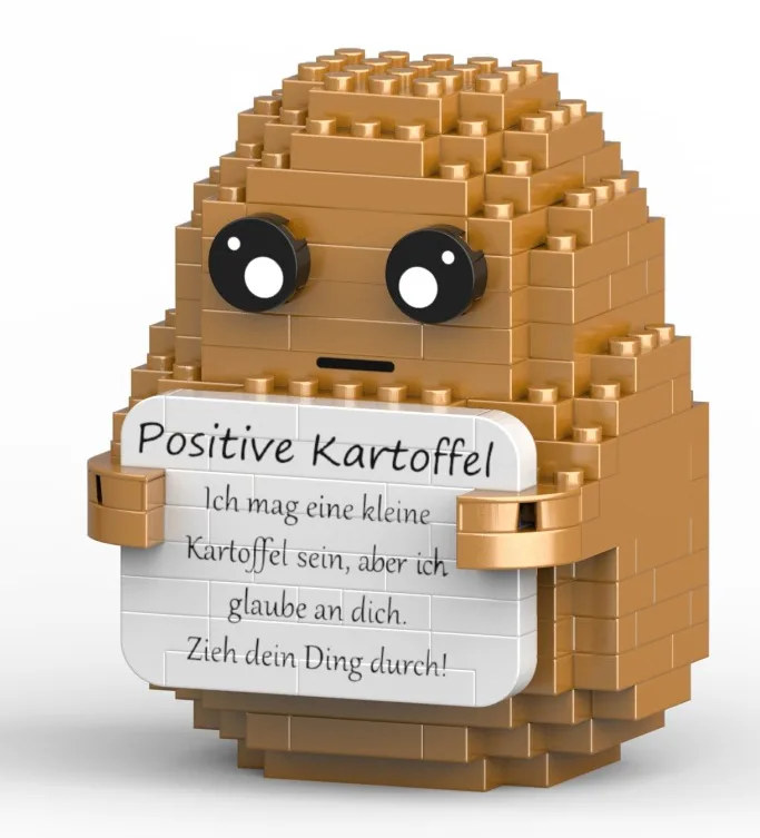 World of Brixx Building Set 70433 - positive Kartoffel