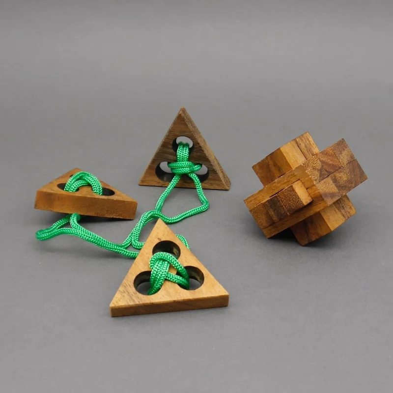 Knobelspiele-Set - Geschenkidee für Denker