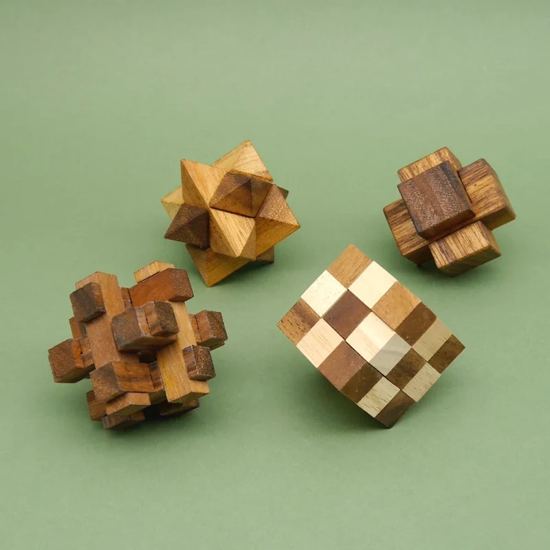 Knobelspiele-Set - Geschenkidee für Denker
