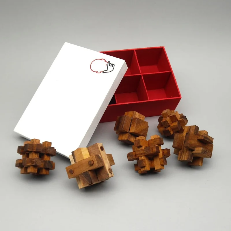 Knobelspiele-Set - Geschenkidee für Denker
