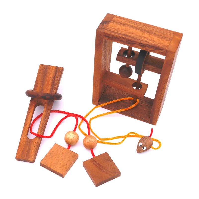 Seilpuzzle-Set mit verschiedenen Puzzlen