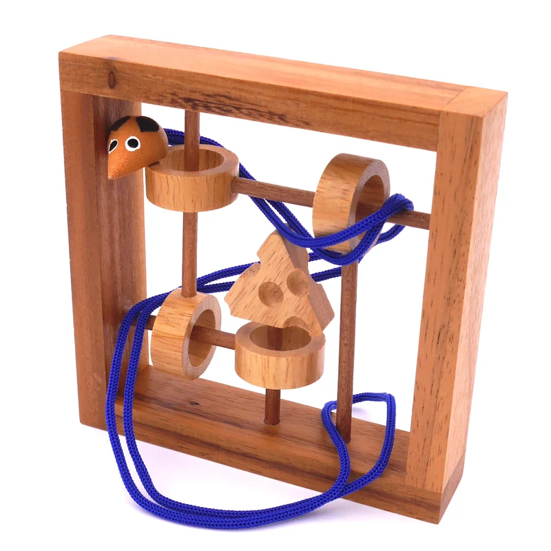 Seilpuzzle-Set mit verschiedenen Puzzlen