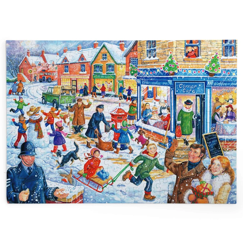 Out In The Snow - BIG 250 Piece Jigsaw Puzzle