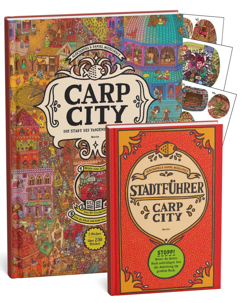 Carp City, deutsch, Pegasus Spiele, Weiteres, Rätsel- & Detektivbücher