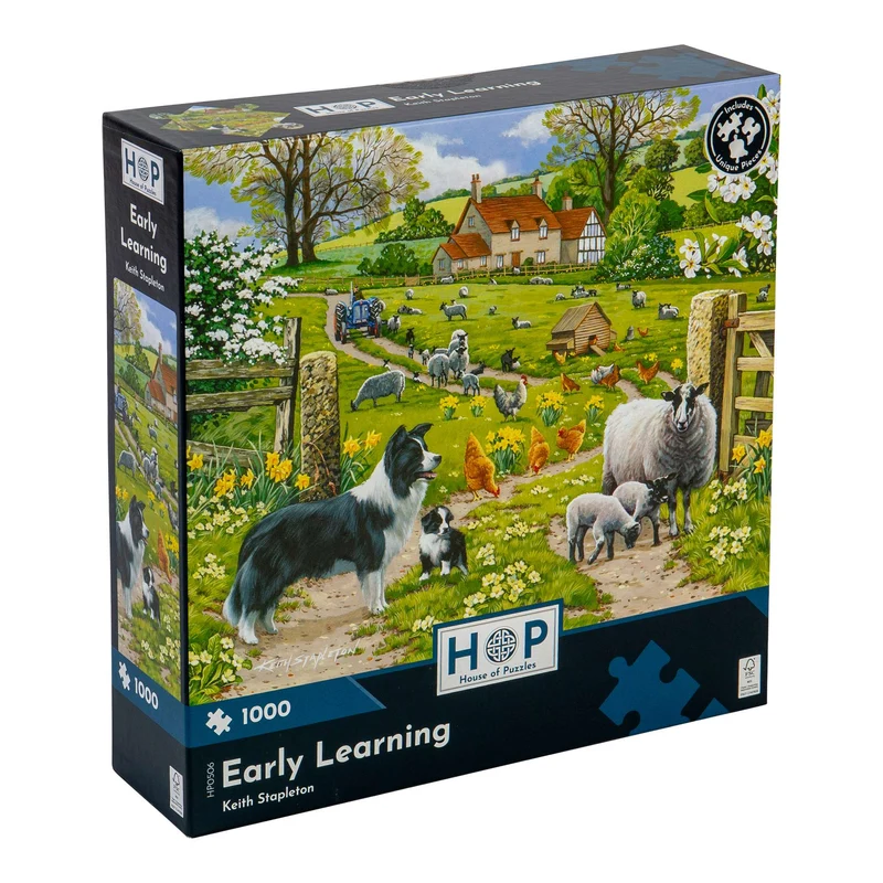 Early Learning - 1000 Piece Jigsaw Puzzle