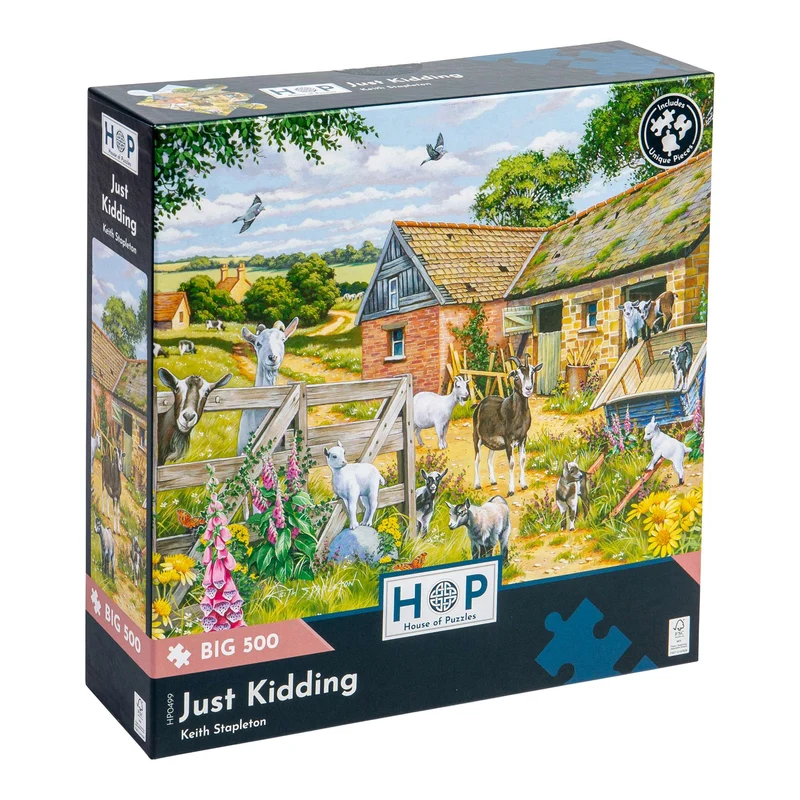 Just Kidding - BIG 500 Piece Jigsaw Puzzle