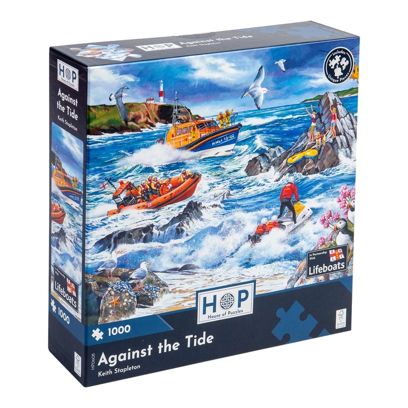 Against The Tide - 1000 Piece Jigsaw Puzzle