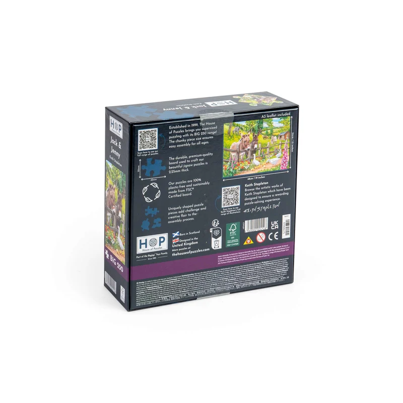 Jack & Jenny - BIG 250 Piece Jigsaw Puzzle