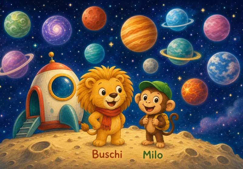 113419 Kinder - Buschi und Milo Puzzle
