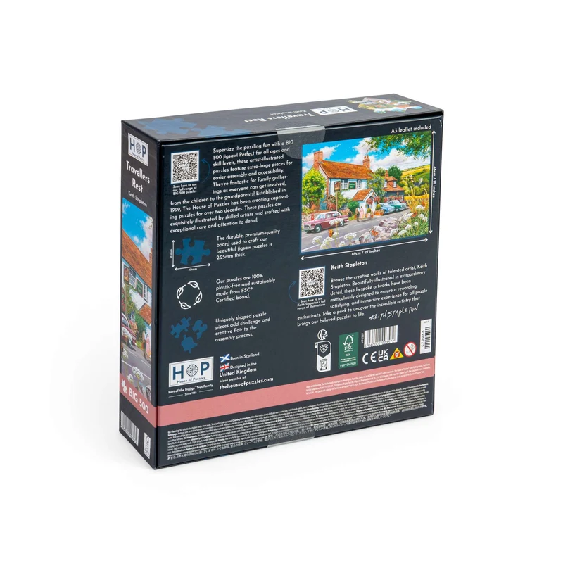 Travellers Rest - BIG 500 Piece Jigsaw Puzzle