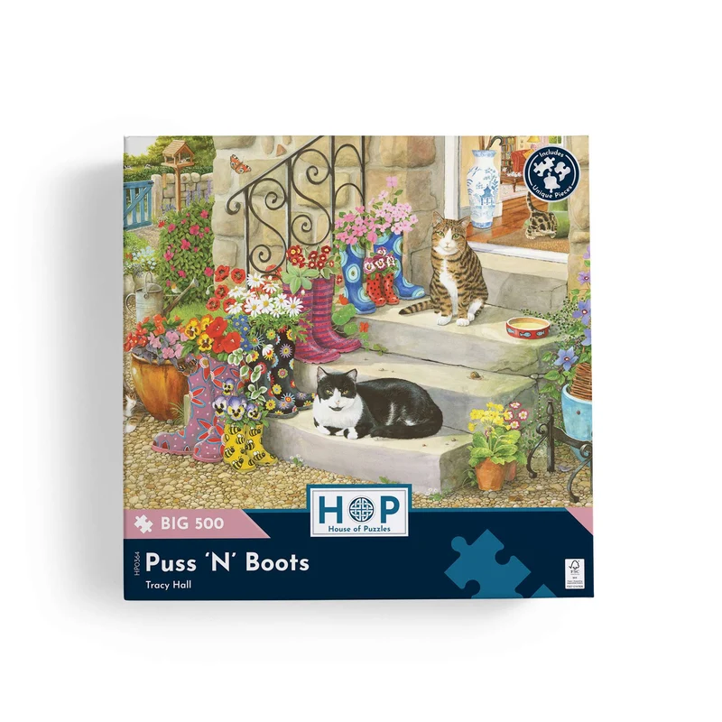 Puss 'N' Boots - BIG 500 Piece Jigsaw Puzzle