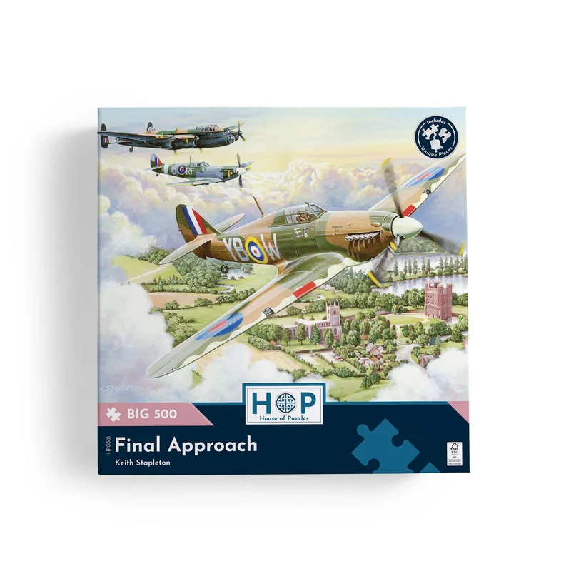 Final Approach - BIG 500 Piece Jigsaw Puzzle
