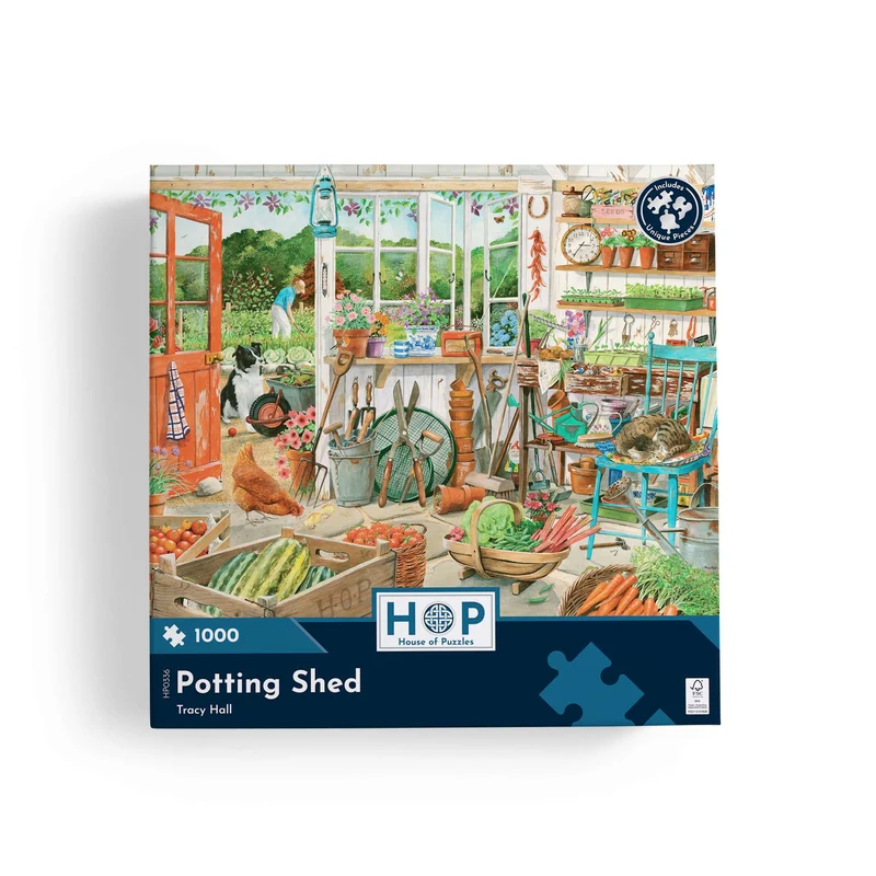 Potting Shed - 1000 Piece Jigsaw Puzzle
