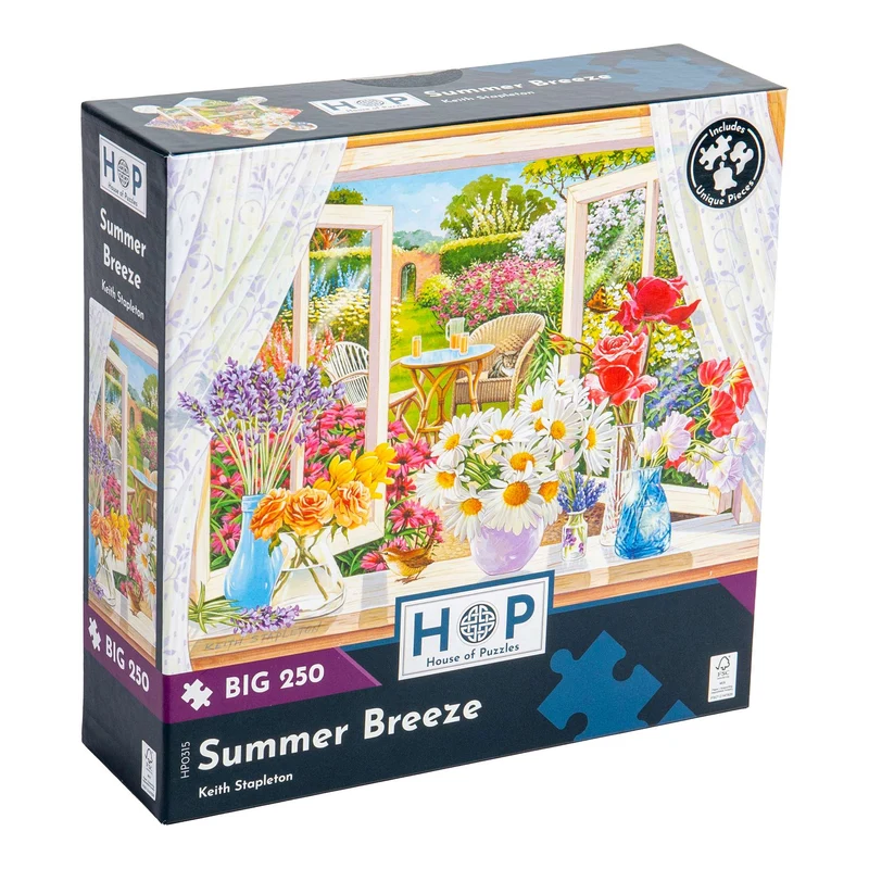 Summer Breeze - BIG 250 Piece Jigsaw Puzzle