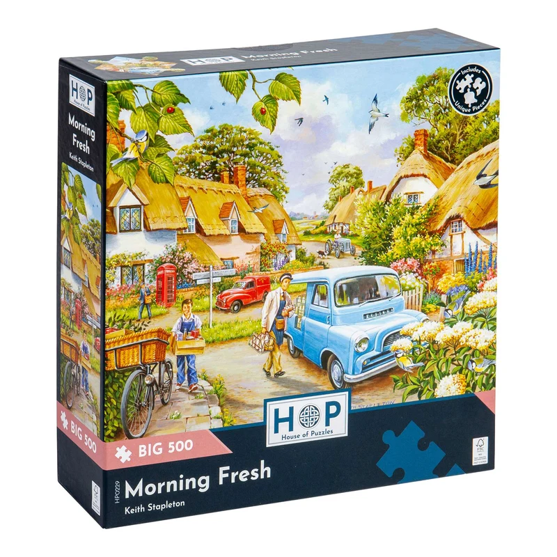 Morning Fresh - BIG 500 Piece Jigsaw Puzzle